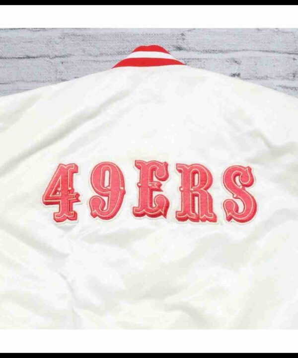 San Francisco 49ers 80s Satin Jacket