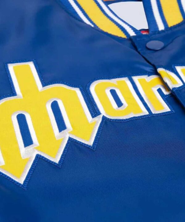 Seattle Mariners Classic Royal Satin Jacket