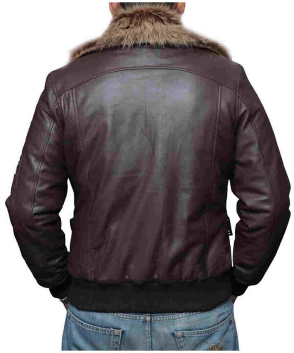 Spiderman Homecoming Michael Keaton Brown Leather Jacket