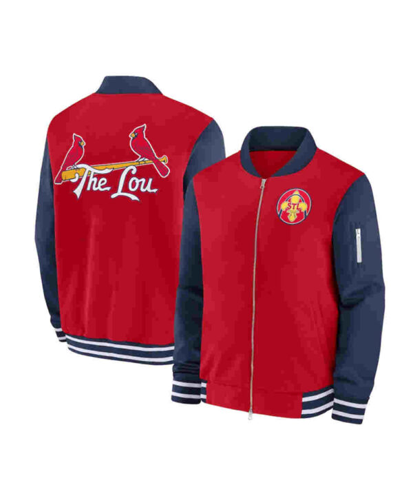 St. Louis Cardinals City Connect Game Time Red Jacket