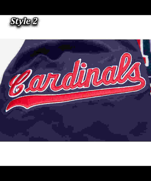 St. Louis Cardinals Mashup Classic Rib Satin Jacket