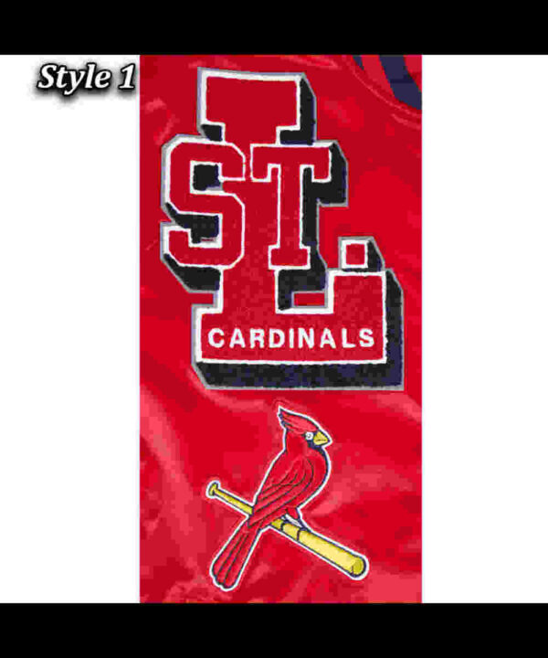 St. Louis Cardinals Mashup Classic Rib Satin Jacket