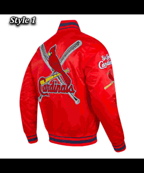 St. Louis Cardinals Mashup Classic Rib Satin Jacket