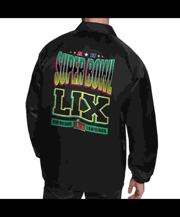 Super Bowl LIX Coaches Windbreaker Jacket