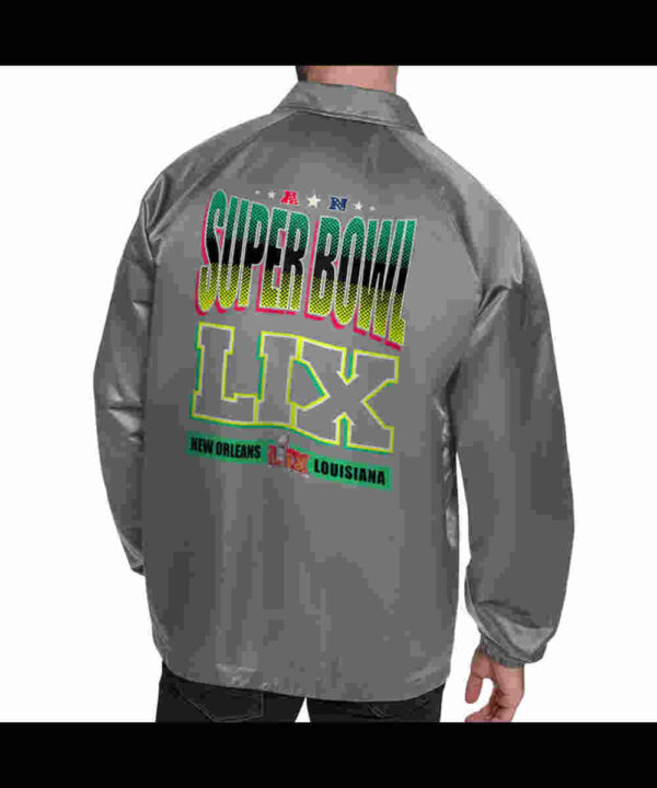 Super Bowl LIX Coaches Windbreaker Jacket
