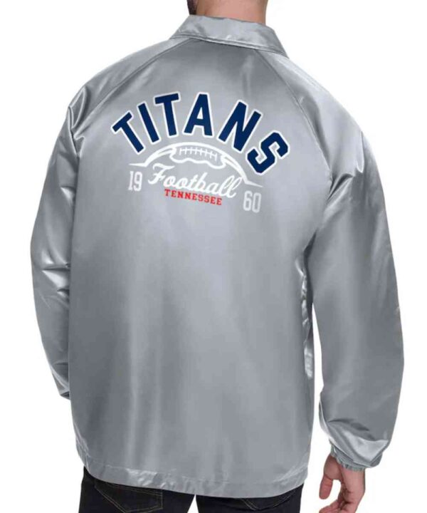 Tennessee Titans Retro Logo Coaches Jacket