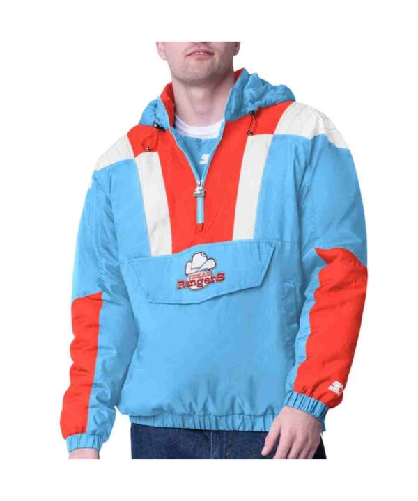 Texas Rangers Charger Half-Zip Pullover Jacket