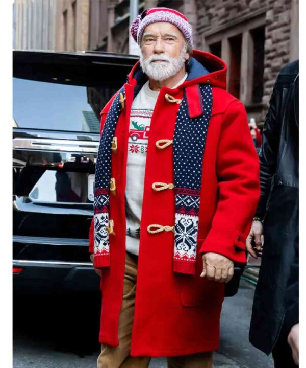 The Man with the Bag Arnold Schwarzenegger Coat