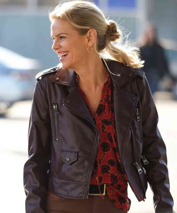 The Rookie S05 Mircea Monroe Leather Jacket