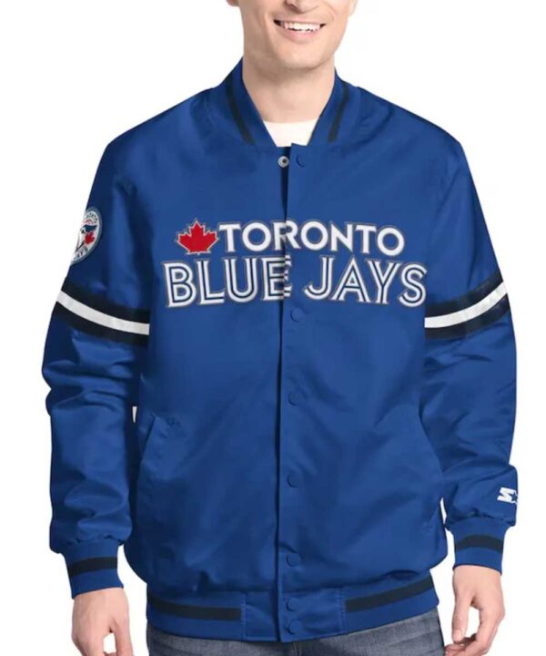 Toronto Blue Jays Scout Varsity Satin Jacket