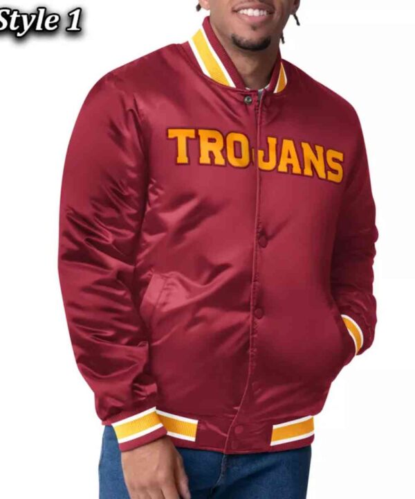 USC Trojans G-III Satin Jacket