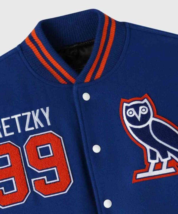 Gretzky The Great One OVO Varsity Jacket