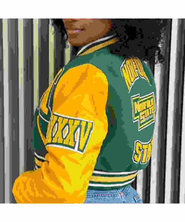 Women’s Norfolk State University Varsity Jacket