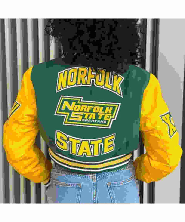 Women’s Norfolk State University Varsity Jacket