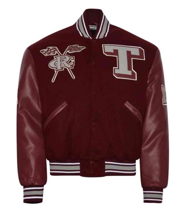 Women’s Texas Southern University Cropped Varsity Jacket