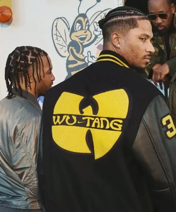 Wu-Tang Hart Black Varsity Jacket