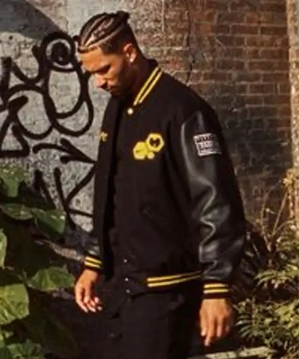 Wu-Tang Hart Black Varsity Jacket