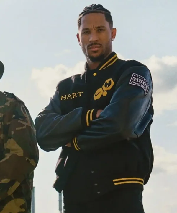 Wu-Tang Hart Black Varsity Jacket