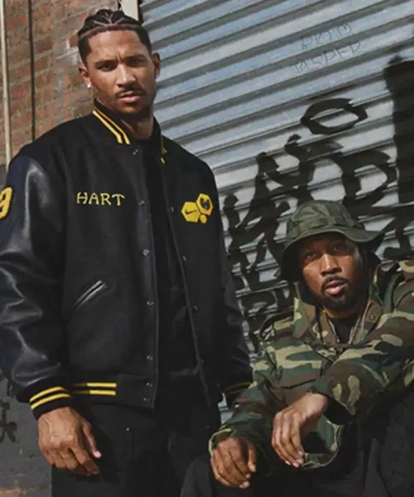 Wu-Tang Hart Black Varsity Jacket