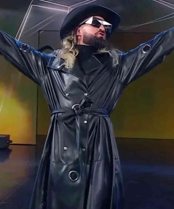 WWE Raw Seth Rollins Leather Coat