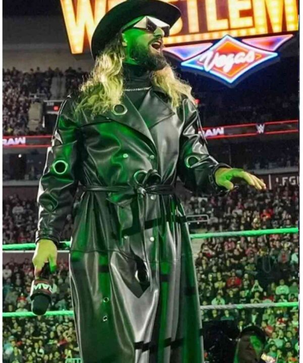 WWE Raw Seth Rollins Leather Coat