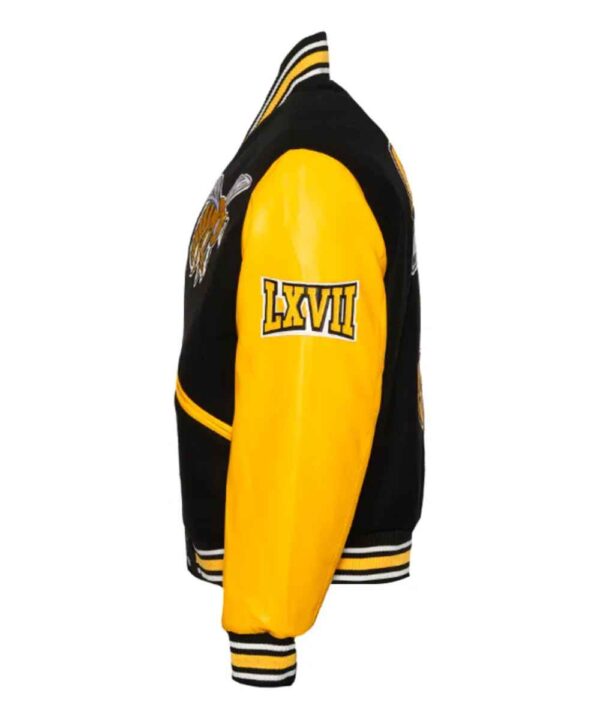 Alabama State University Black and Gold Varsity Jacket - Forever Jackets