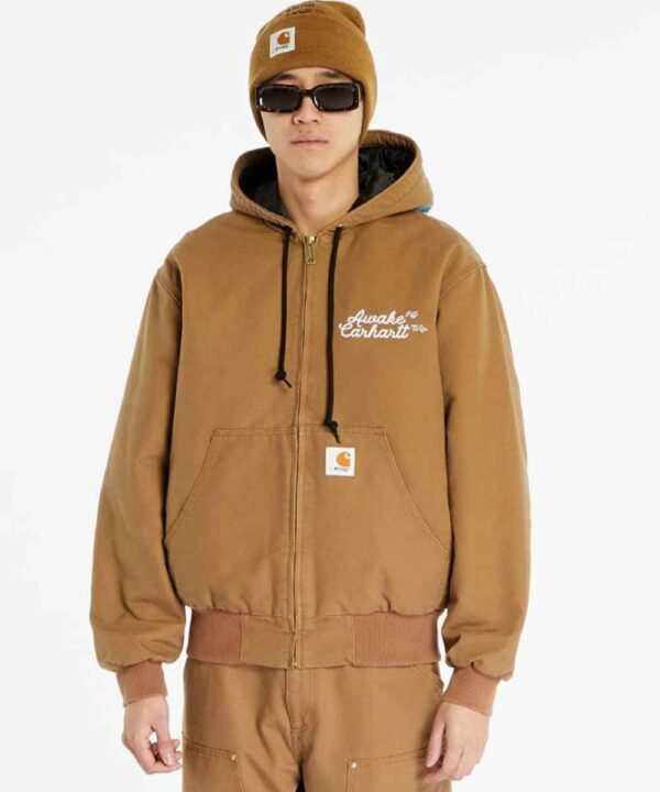 Awake NY x Carhartt WIP OG Active Brown Jacket - Forever Jackets