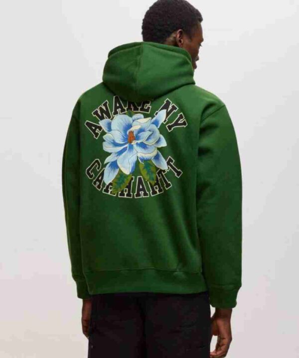 Awake Ny X Carhartt Wip Printed Hoodie - ForeverJackets