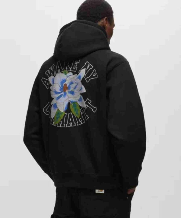Awake Ny X Carhartt Wip Printed Hoodie - ForeverJackets