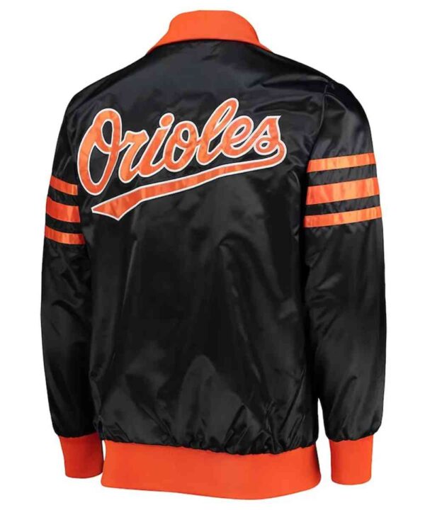 Baltimore Orioles The Captain II Black Jacket - Forever Jackets