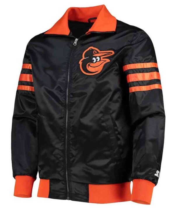Baltimore Orioles The Captain II Black Jacket - Forever Jackets