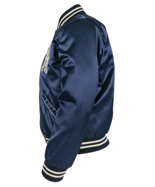 Blue Philadelphia Athletics 1953 Satin Jacket - Forever Jackets