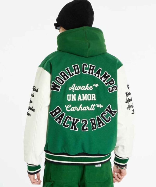 Bomber Awake NY x Carhartt WIP Teddy Jacket - Forever Jackets
