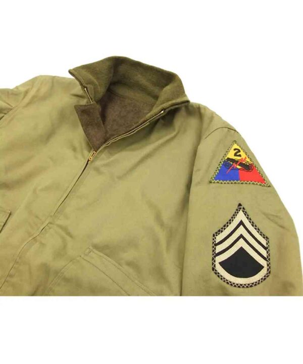 Brad Pitt Fury Wardaddy Bomber Jacket - Forever Jackets