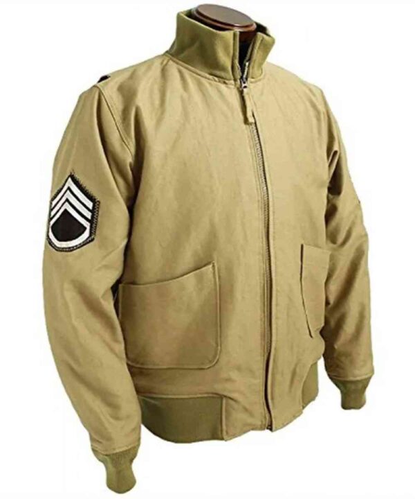 Brad Pitt Fury Wardaddy Bomber Jacket - Forever Jackets
