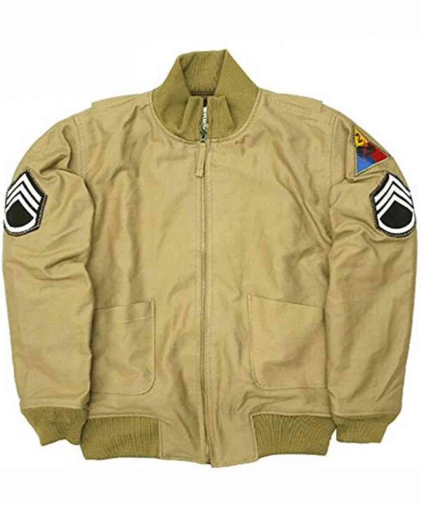 Brad Pitt Fury Wardaddy Bomber Jacket - Forever Jackets