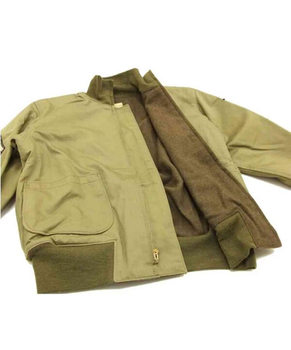 Brad Pitt Fury Wardaddy Bomber Jacket - Forever Jackets