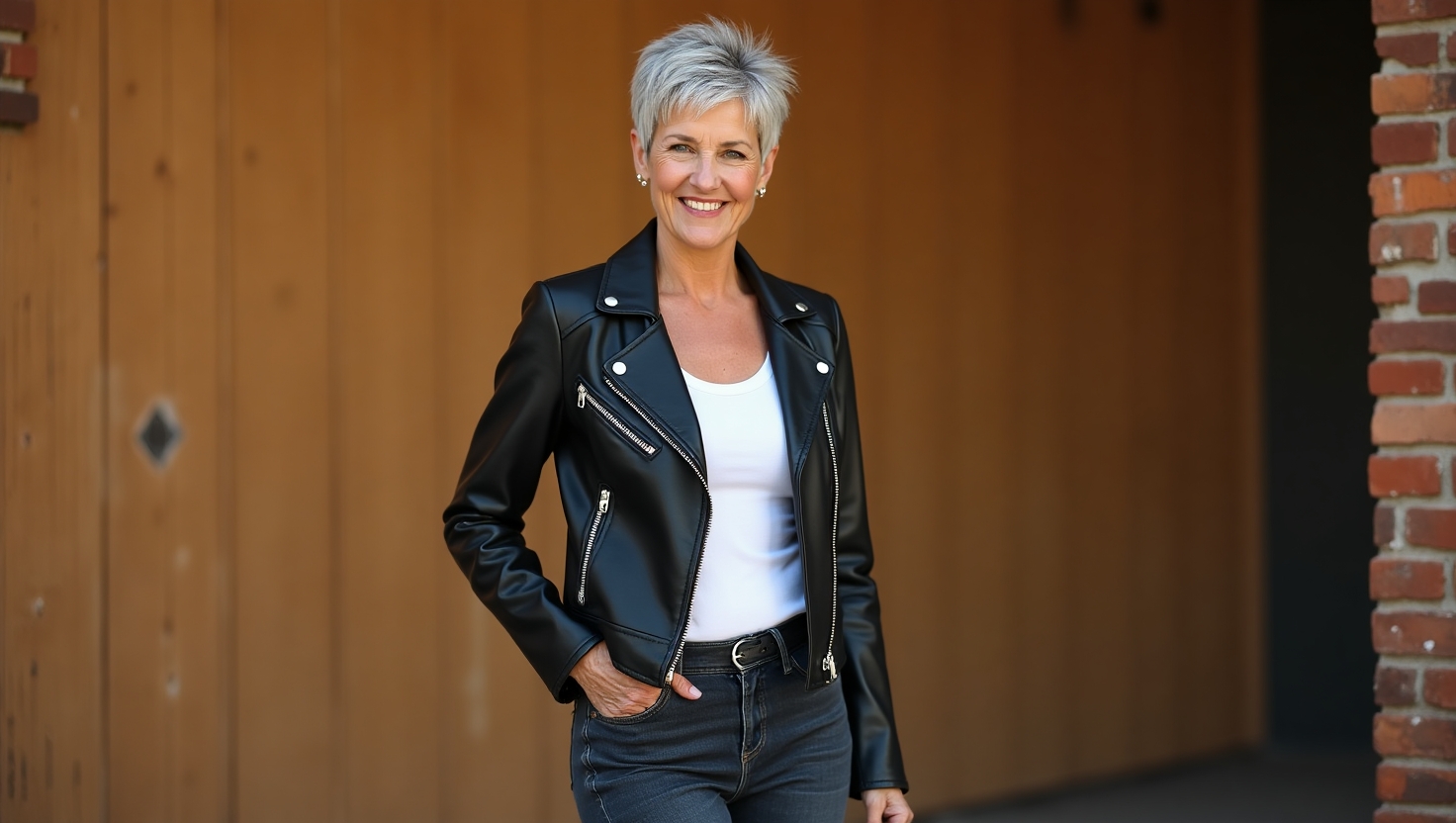 Can A 50-year-old Woman Wear A Leather Jacket? (Styling Tips & Confidence Boosters!)