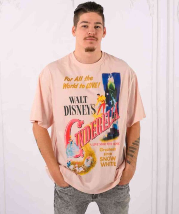 Cinderella Poster Drop Sleeve T-Shirt - Forever Jackets
