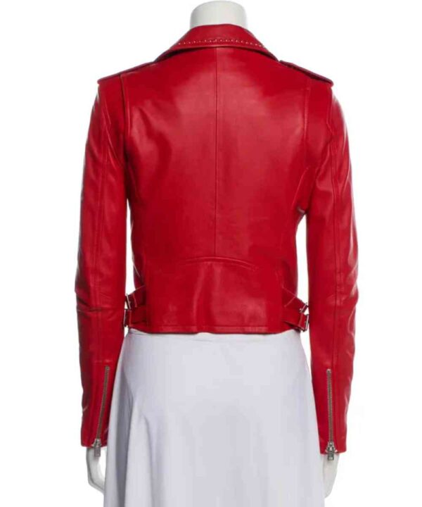 Cleopatra Coleman Clipped Leather Jacket - Forever Jackets