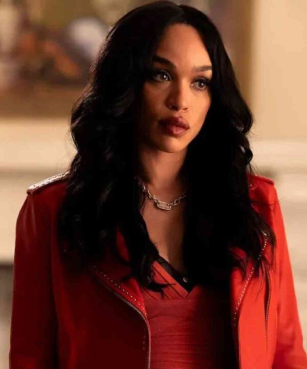 Cleopatra Coleman Clipped Leather Jacket - Forever Jackets