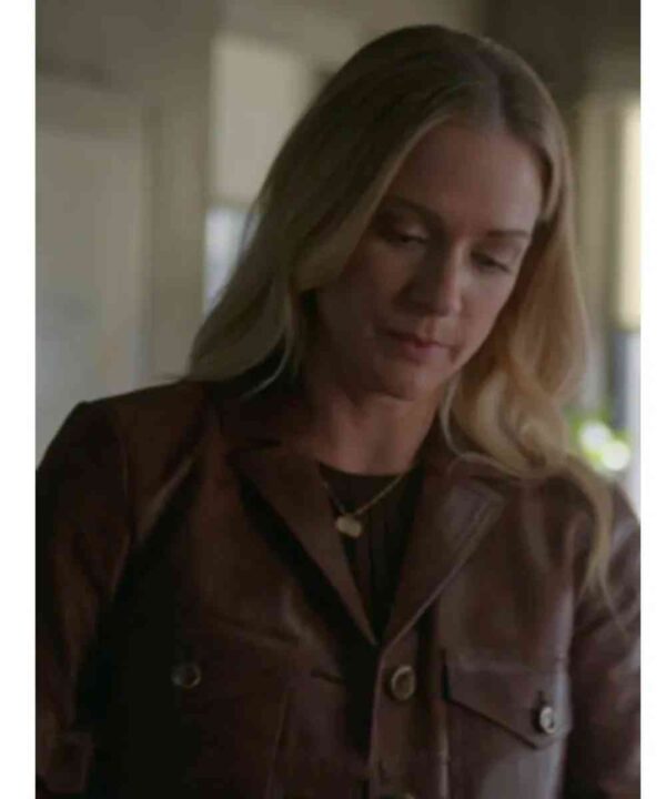 Criminal Minds S17 A.J. Cook Leather Jacket - Forever Jackets