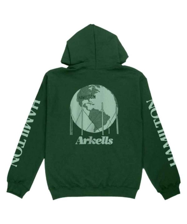 Globe Pullover Hoodie - Forever Jackets