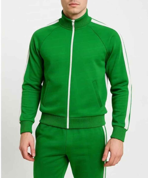 Gohan Dragon Ball Super Track Green Jacket - Forever Jackets