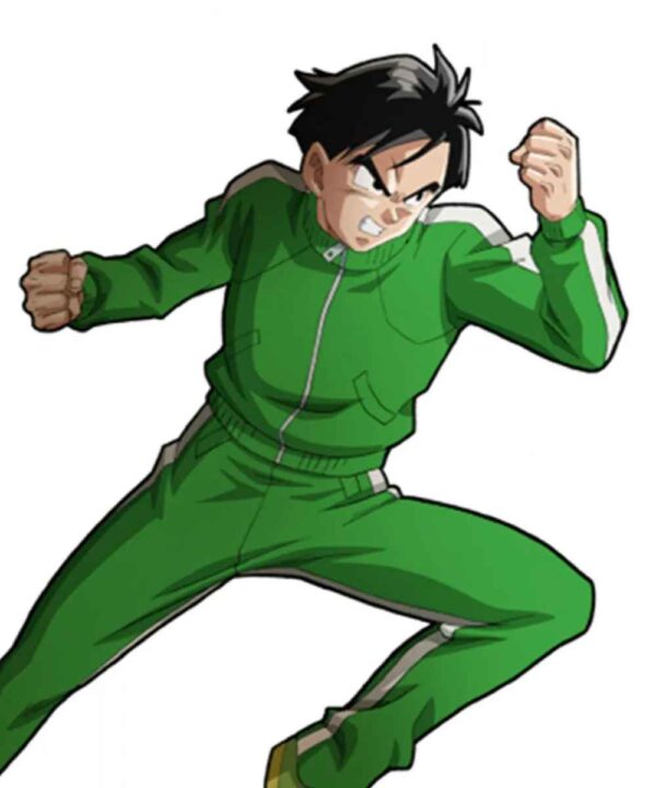 Gohan Dragon Ball Super Track Green Jacket - Forever Jackets