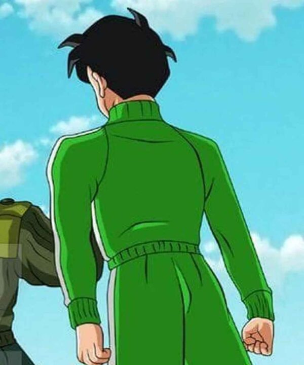 Gohan Dragon Ball Super Track Green Jacket - Forever Jackets
