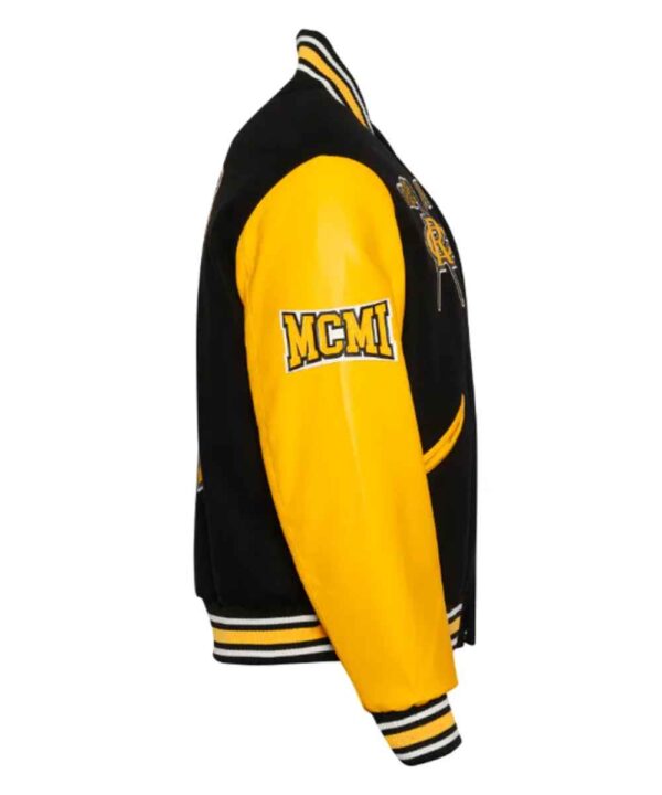 Grambling State University Black and Gold Varsity Jacket