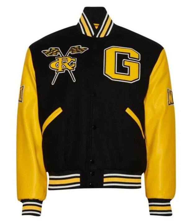 Grambling State University Black and Gold Varsity Jacket