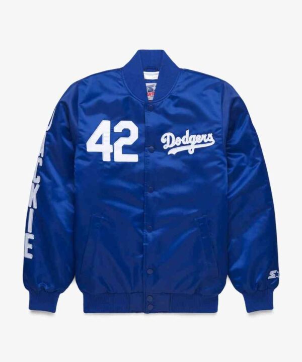 HOMAGE x Starter Jackie Robinson Satin Jacket - Forever Jackets