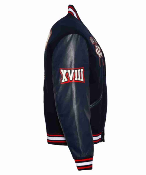 Jackson State University Navy Varsity Jacket - Forever Jackets
